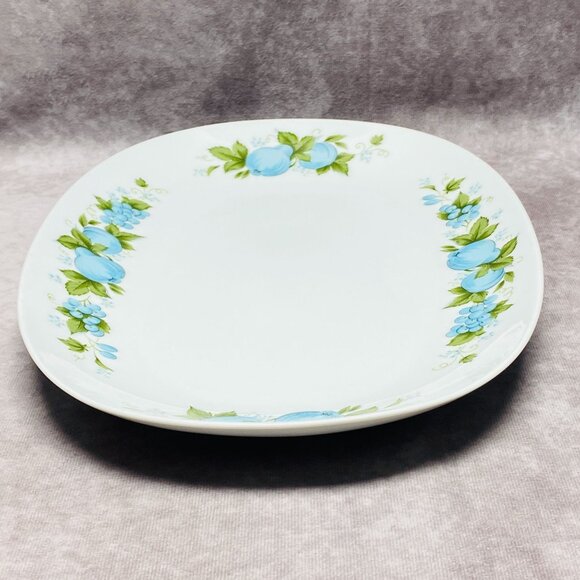 Noritake Cookn Serve Blue Orchard 13" Oval Serving Platter Floral Design - Picture 5 of 9